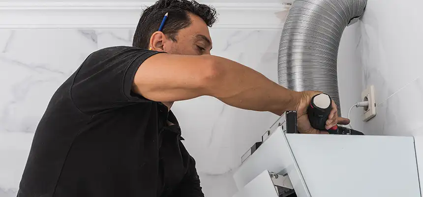 Precision In-wall Dryer Vent Cleaning & Rerouting Corrections in Altoona, PA